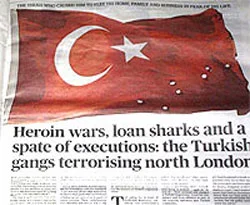 Kurşunlanmış Türk bayrağı tepki uyandırdı