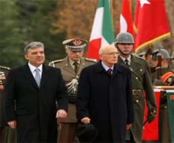 Napolitano Türkiye'de
