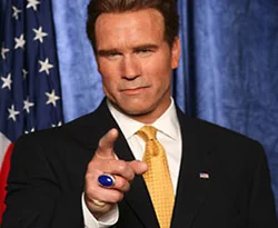 Schwarzenegger'den sürpriz ziyaret