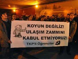 TKP'li gençlerden yüzde 33 zamma tepki