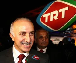 TRT'nin açılışında bir ilk yaşandı