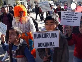 Tunceli'de bu sefer minikler barajlara hayır dedi