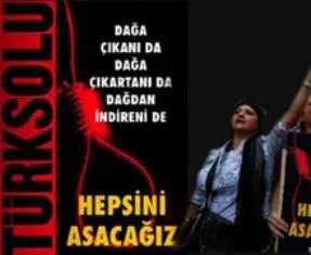 Türk Solu çocuklara 'idam' pankartı taşıttı