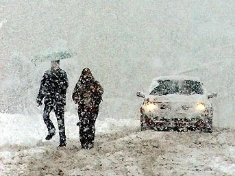 8 ilde kuvvetli kar yağışı bekleniyor