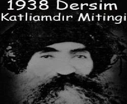 'Dersim 38 Katliamdır' mitingi başladı