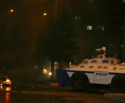 Dolapdere'de korsan gösteri