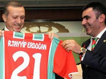 Erdoğan'dan Diyarbakırspor'a destek