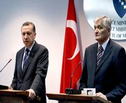 Erdoğan, Şpiriç onuruna akşam yemeği verdi