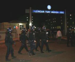 Erzincan Üniversitesi'nde kavga
