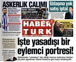 Gazete Habertürk 1 yılda döküldü