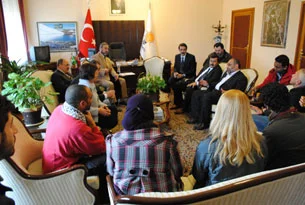 Gazze yolcuları Meclis'te