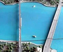 Haliç'e yeni köprünün ilk adımı atıldı