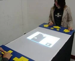 İki kişilik tetris masası