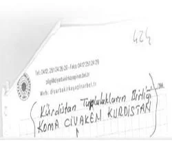 KCK şemasına Belediye damgası