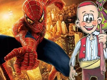 Keloğlan, Örümcek Adam'a karşı!