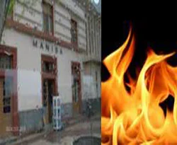 Manisa Garı'nda yangın:1 ölü