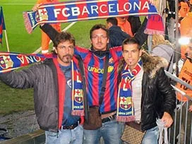 Milan Baros Nou Camp'ta