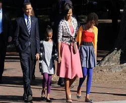 Obama ailesi Hawaii'de
