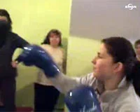 Önce tarlaya sonra Kick Boks'a