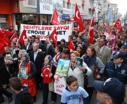 Samsun'da protestolar gece de devam ediyor
