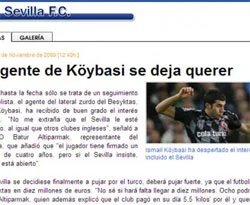 Sevilla, İsmail'in peşinde
