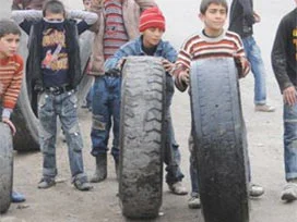 Batman'da lastik getir, parayı kap projesi