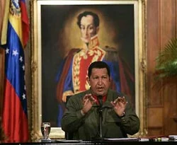 Chavez'den 100 şirkete tehdit