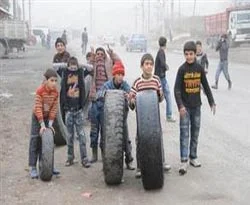 Cizre'de lastik operasyonu