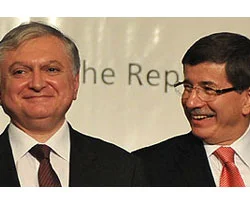 Davutoğlu Nalbatyan'la görüştü