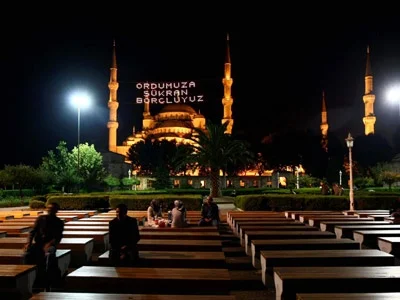 Diyanetten habersiz mahya asılamayacak