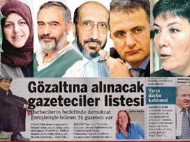 Gözaltına alınacak gazeteciler harekete geçiyor