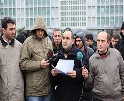 İtfaiyeciler Topbaş'tan özür diledi