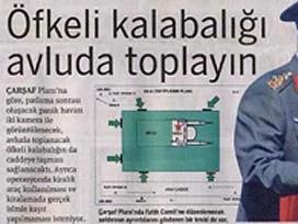 Katliam planına tepki
