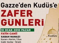 "Kudüs Çadırı" etkinlikleri sürüyor