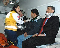 Saadet Partisi Genel Başkan Yardımcısı kaza geçirdi