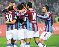 Trabzon gol şov yaptı