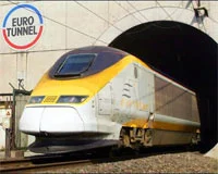 Tren Manş tünelinde mahruz kaldı