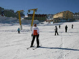 Uludağ'da kar kalınlığı 110 santim oldu