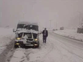 Yoğun kar yağışı doğuda etkili