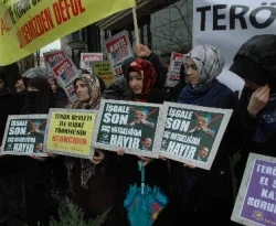 ABD-NATO saldırısı protesto edildi