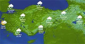 Marmara ve Ege'de kuvvetli yağış / HARİTALI