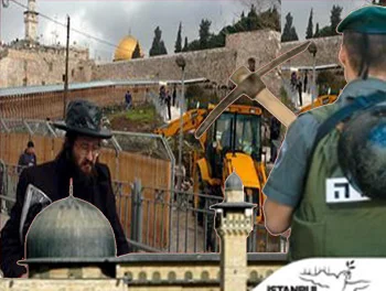Mescidi Aksa'daki çatlaklar tehlikeli boyutlara ulaştı