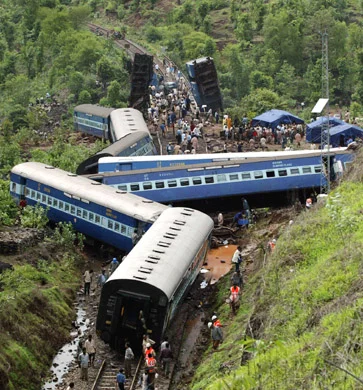 Tren kazasında bir Türk öldü