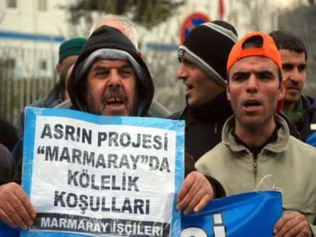 Vali yardımcısı işçilerle görüştü