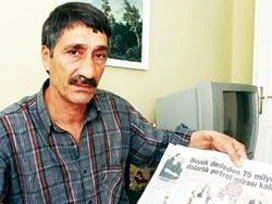 Yeşil kartlıya dededen petrol arazisi kaldı