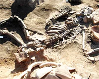 4 bin yıllık beyinleri bor madeni korumuş