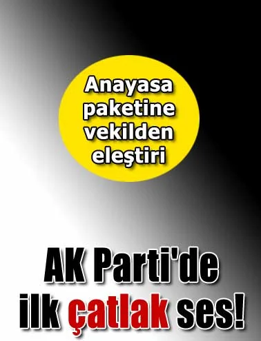 'Anayasa paketi yamalı bohça gibi'