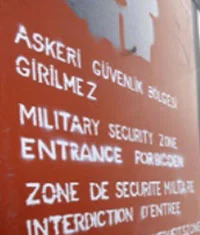 Askeri bölgede esrarengiz gelişme