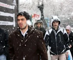 Erzurum beyaza büründü