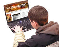 İnternette imanlarını güçlendiriyorlar!